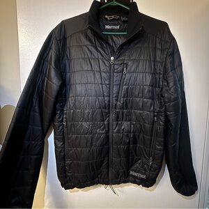 Marmot Quilted Black Puffer Jacket